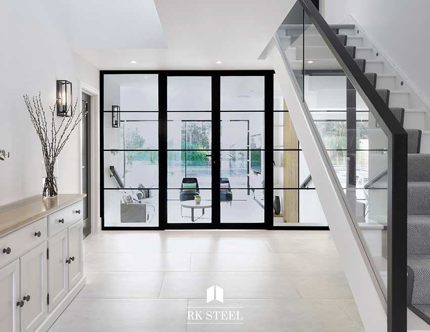 Double FD30 fire rated doors