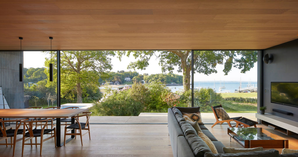 Hi-Finity floor-to-ceiling glazing system with slim aluminium frames